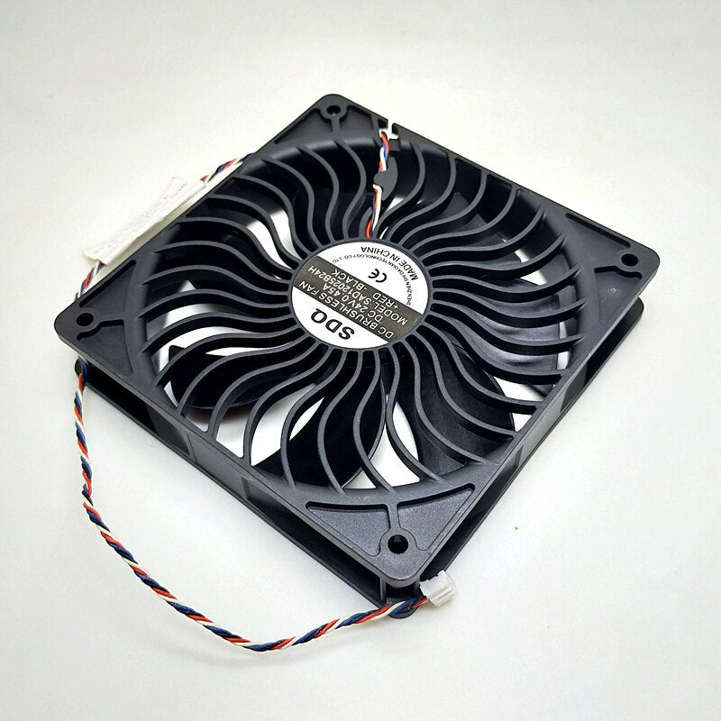 SAD12025B24H 12cm 12025 24V PWM CPU case industrial computer fan