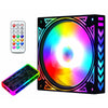 120mm RGB cooling fan Adjust LED Fan Speed quiet colorful computer case For water chestnut chassis