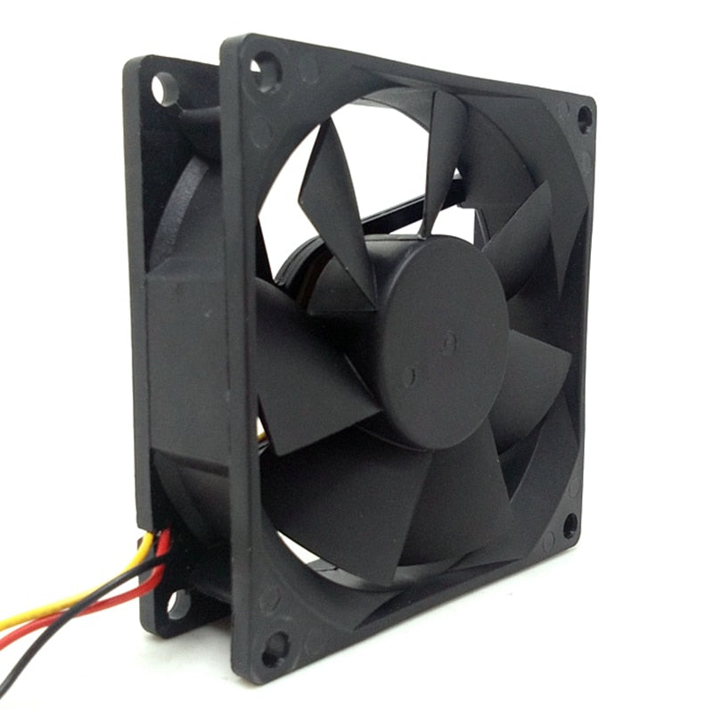 FD248025EB-N 8025 24V Dual Ball Speed Measurement Silent Fan 8cm Converter Radiator Fan