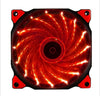 120mm PC computer Ultra Silent LED cooling fan radiator radiator, 12CM fan 12VDC 3P+Molex 4D