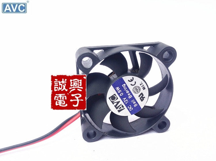 AVC 40x40x10mm 12v Dc MW-410M12B 4010 4CM North South Bridge Silent Quiet Cooling Fan 12V 0.09A