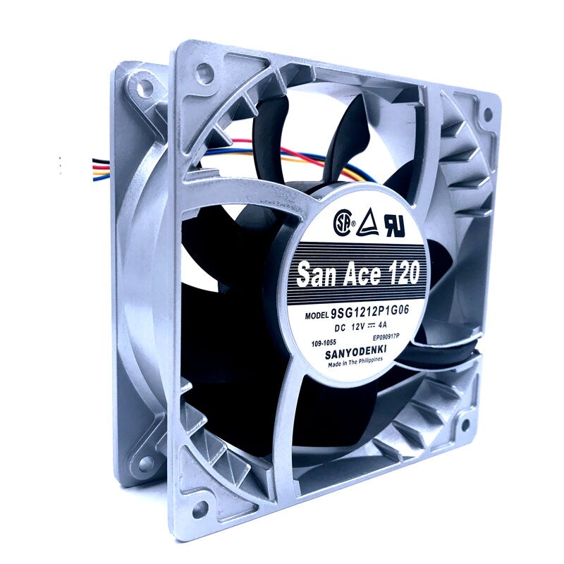 9SG1212P1G06  Sanyo  12cm High Temperature Fan Speed Fan Violence 12038 12V 4A