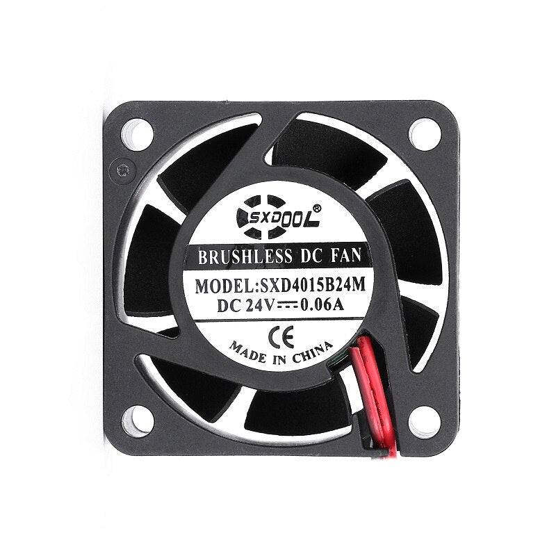 SXDOOL SXD4015B24M 40*40*15MM DC24V 0.06A 6500rpm 7.15cfm 1u 2u Case Cooling Fan