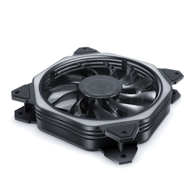 120x25mm cpu rgb fan 120mm Fan Computer PC RGB Adjust LED Fan Speed Quiet Remote Computer Cooler