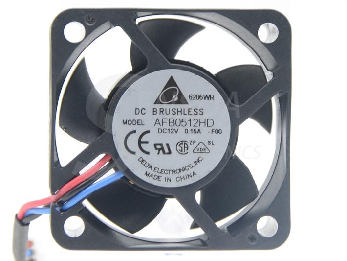 Delta AFB0512HD -F00 12V 0.15A 5020 Dual Ball Bearing Cooling Fan 50 * 50 * 20mm 3-pin