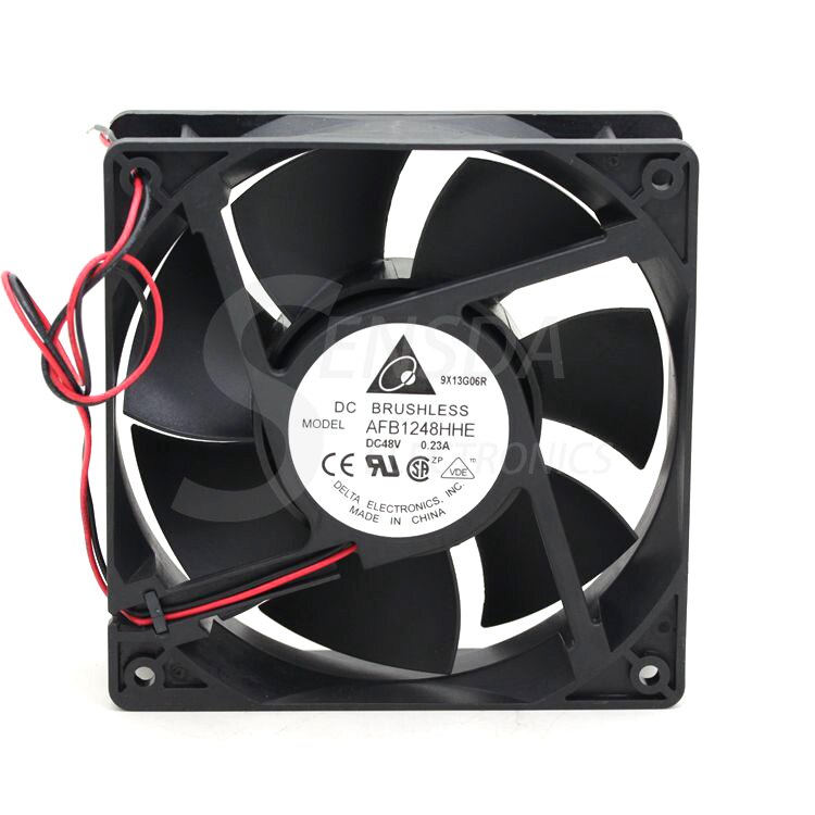 Delta AFB1248HHE 12038 12cm  DC 48V  0.23A Server Case Industrial Inverter Fans Blower Cooler