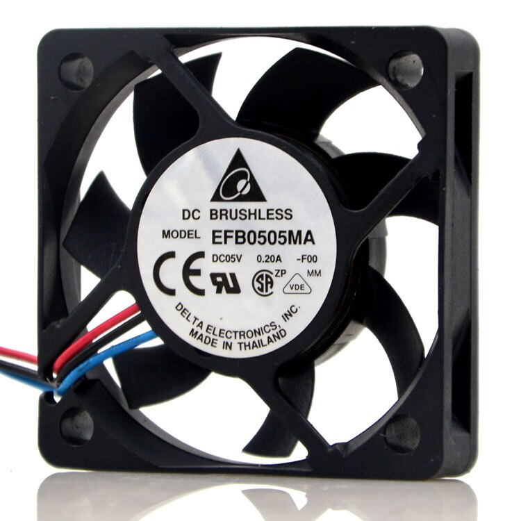 Delta 5CM 5V 0.20A EFB0505MA 5010 USB Silent Fan