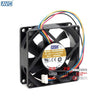 AVC DATA0825B8H 8025 48V 0.10A four-wire  ZTE Equipment Dedicated Fan