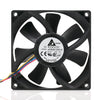 Delta AFB0912SH-A 12V 1.00A 92X92X25MM Dual Ball Bearing 4-wire PWM Server Axial Cooling Fan