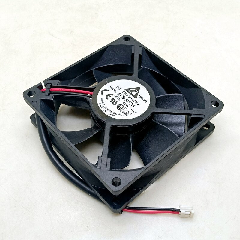 80mm fan Delta 8025 12V Dual Ball bearing cooling Fan AFB0812H 8cm Fan