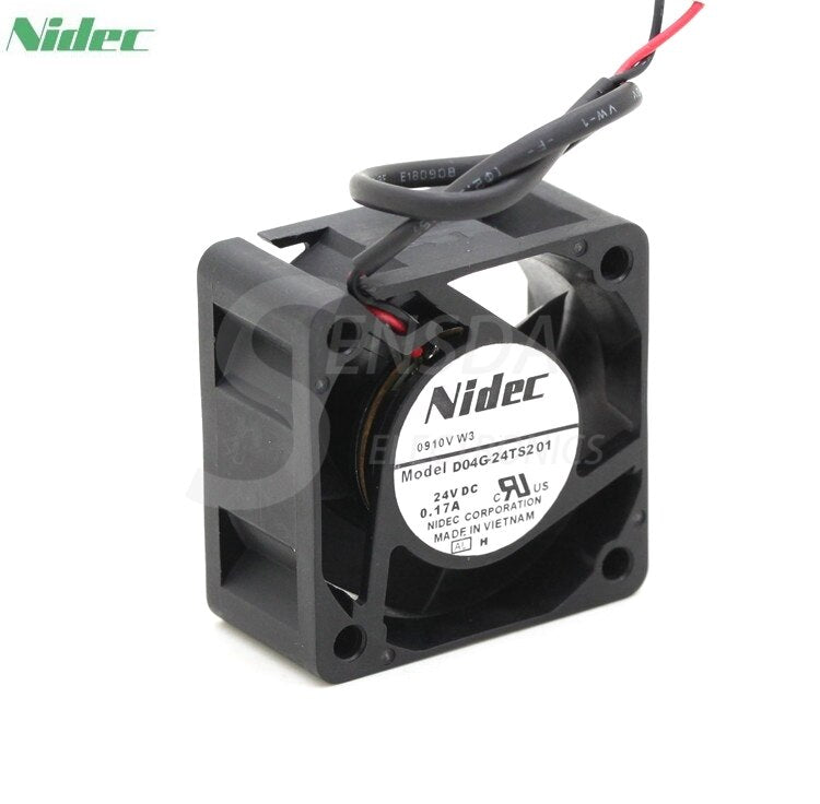 Nidec D04G-24TS2 01 24V 0.17A 4CM 4020 40mm Inverter Silent Fan