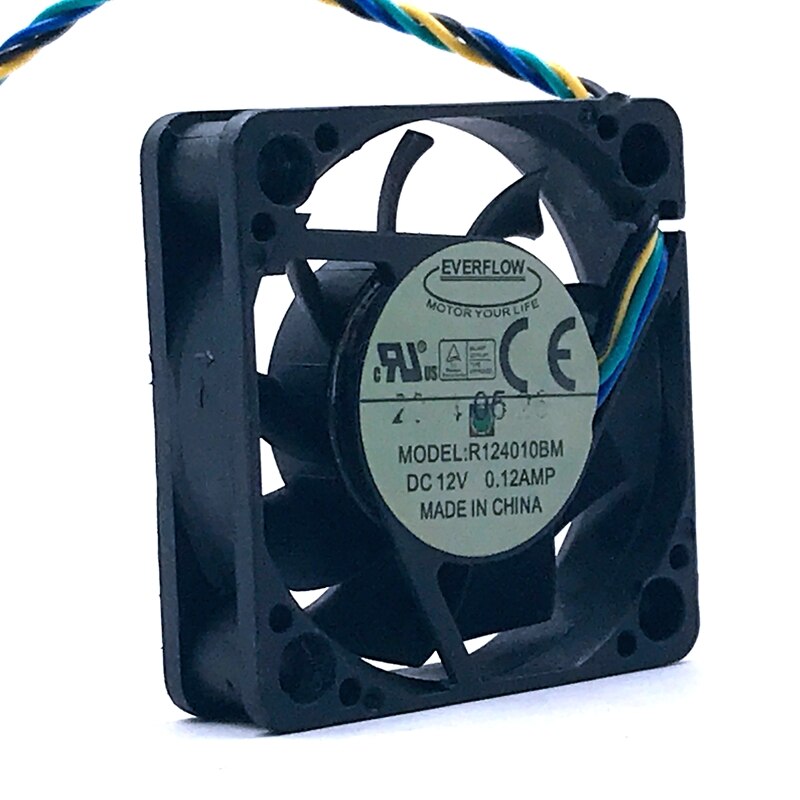 40mm Fan SXDOOL  EVERFLOW R124010BM 4010 4CM 12V 0.12A 4-wire 4pin Double Ball Bearing Silent Cooling Fan