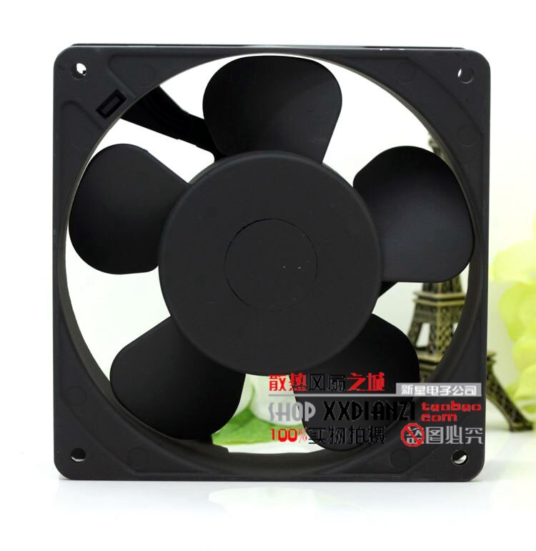 NMB 4715PS-20T-B30 200V 14/13W 12038 Aluminum Frame Suitable  220V Industrial Case Cooling Fan