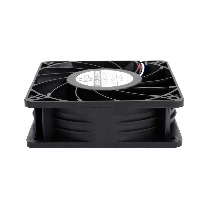 100PCS Gpu Cooling Fan  Antminer SXD12038B12H 120mm 120*120*38mm DC12V 3.3A 5200RPM 210CFM Powerful  BTC BCH SBTC UBTC