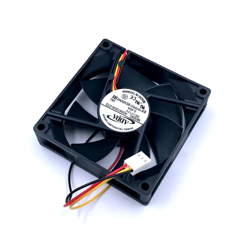 ADDA AD0812UX-C73 80*80*20mm DC12V 0.40A Server Inverter Case Cooling Fan