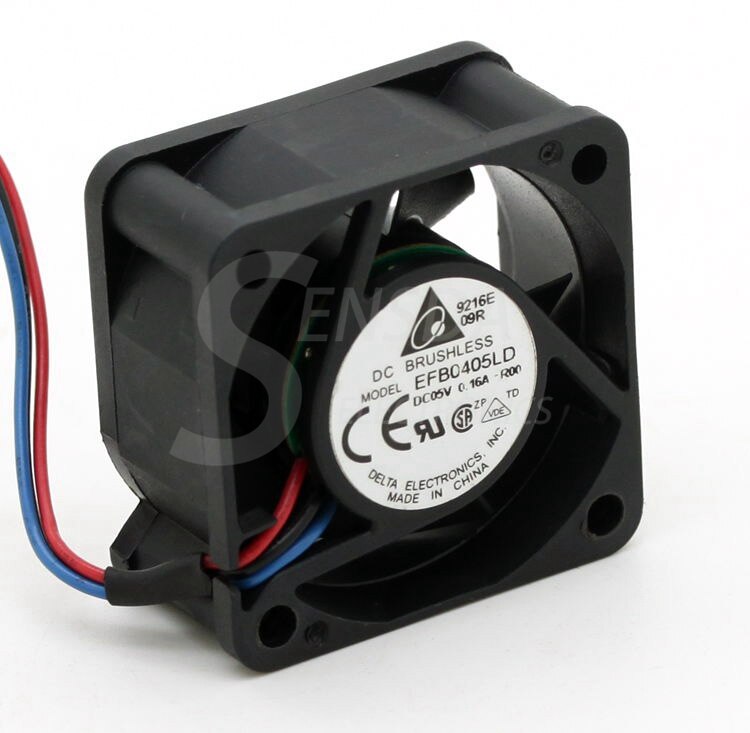 Delta EFB0405LD ROO R00 4CM 40MM 4020 DC 5V 0.16A Server Inverter Cpu Computer Switch Axial Cooling Fans