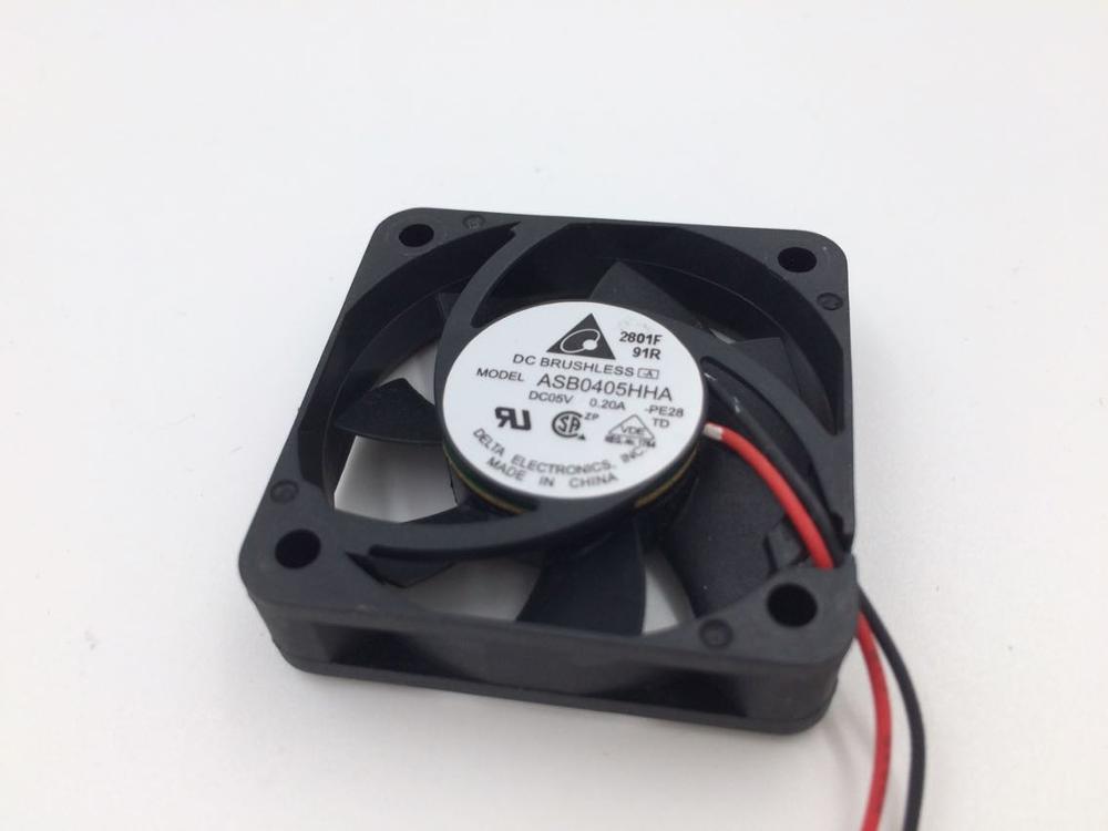 Delta ASB0405HHA 4010 40*40*10mm DC 5V Router Hard Disk Recorder Cooling Fan