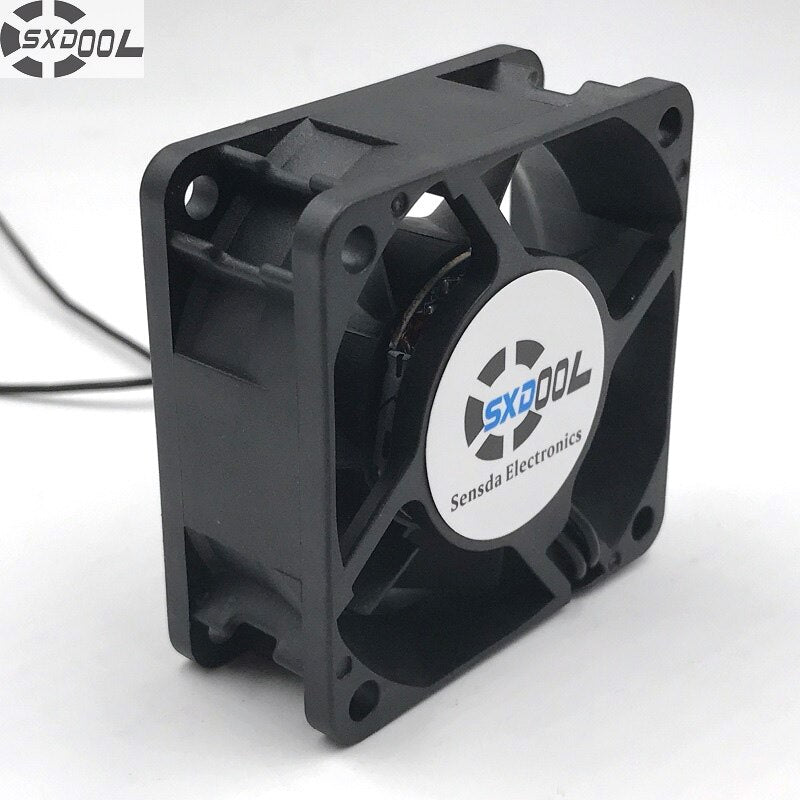 SXDOOL EC Brushless Axial Cooling Fan 60mm 6cm AC 110V 115V 220V 230V 5W 5500RPM 25.2CFM Large Air Flow Energy Saving