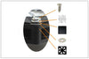 DIY Router Cooling Fan 70mm DC 5V USB Power Ultra Silent Dissipate Temperature Control  RT-AC68U EX6200 AC15 AC68U