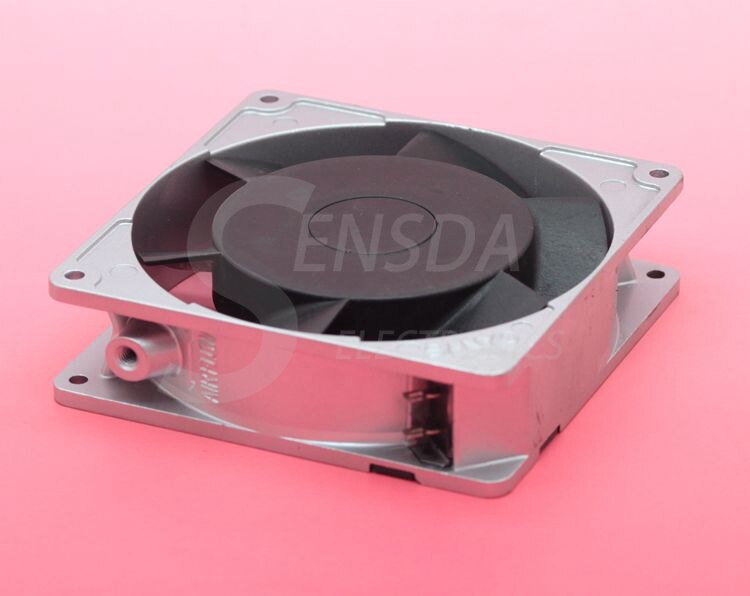 Sanyo 109S091 AC 100V 8/7W 0.1/0.09A 9025 90mm Aluminum Frame AC Cooling Fan