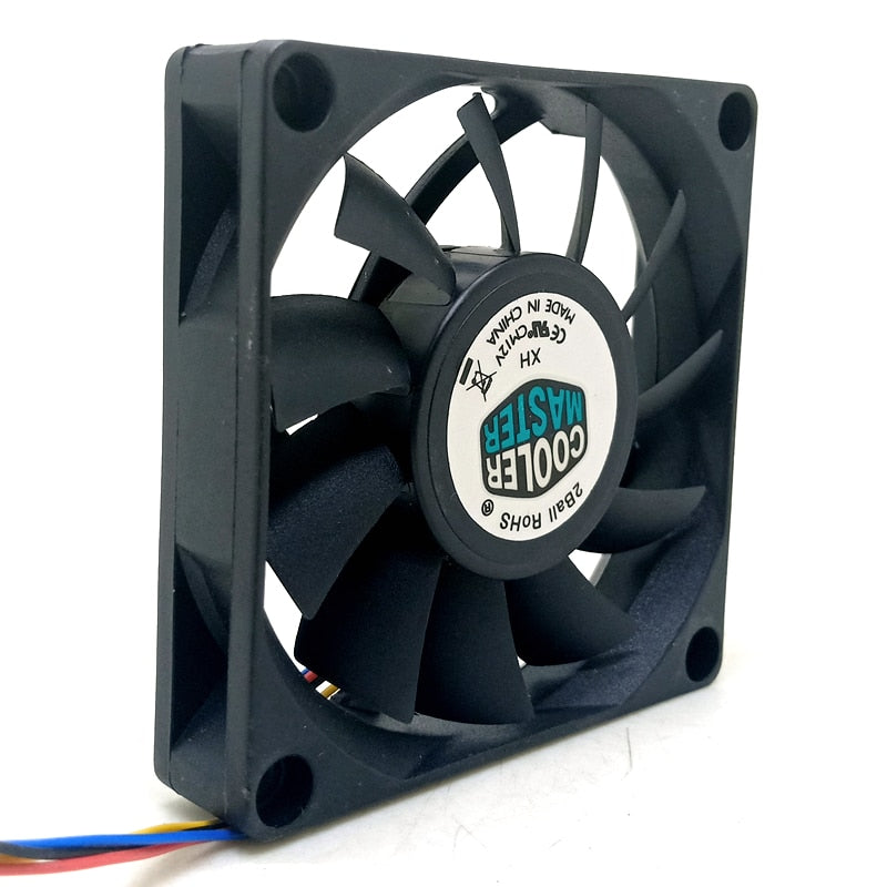70mm pwm fan for cpu cooler radiator A7015-30BB-4IP-F1 DF0701512B2MN 4WIRE 12V 0.22A cooling fan