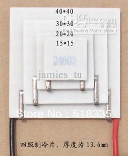 SXDOOL Peltier 4-stage Multistage Refrigeration TEC4-24603 Thermoelectric Cooler Modules Peltier Plate Element