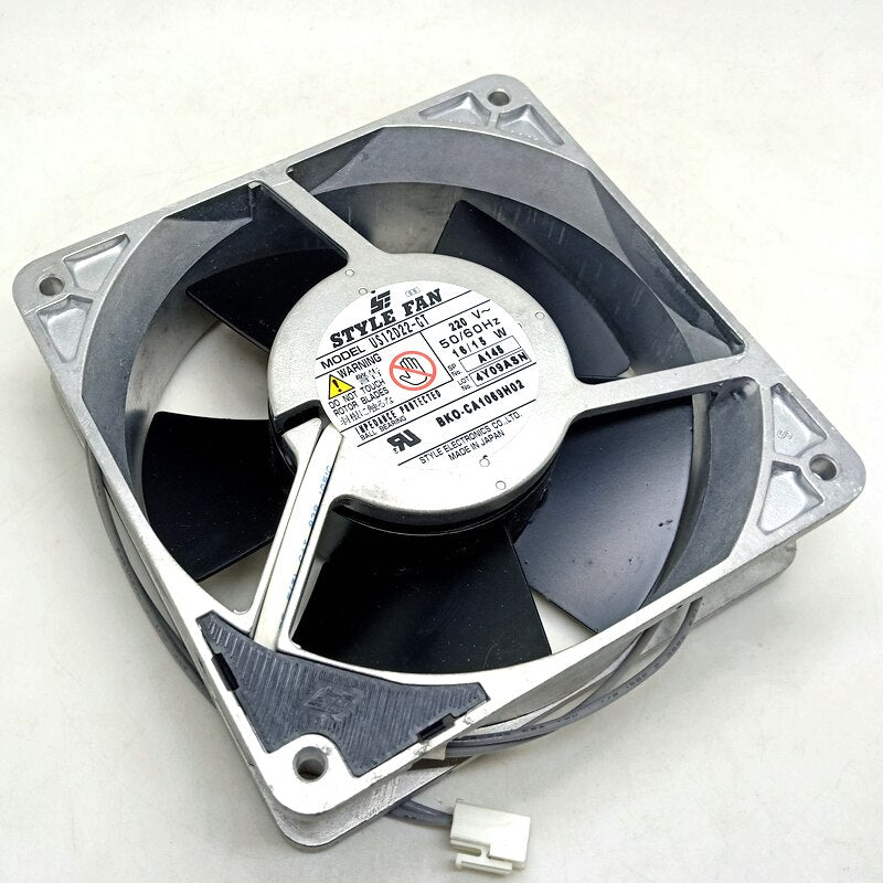 10pcs US12D22-GT  AC 220V Cooling Fan 120mm   STYLE Fan 12038v 220V Inverter PLC AC Cooling Fan