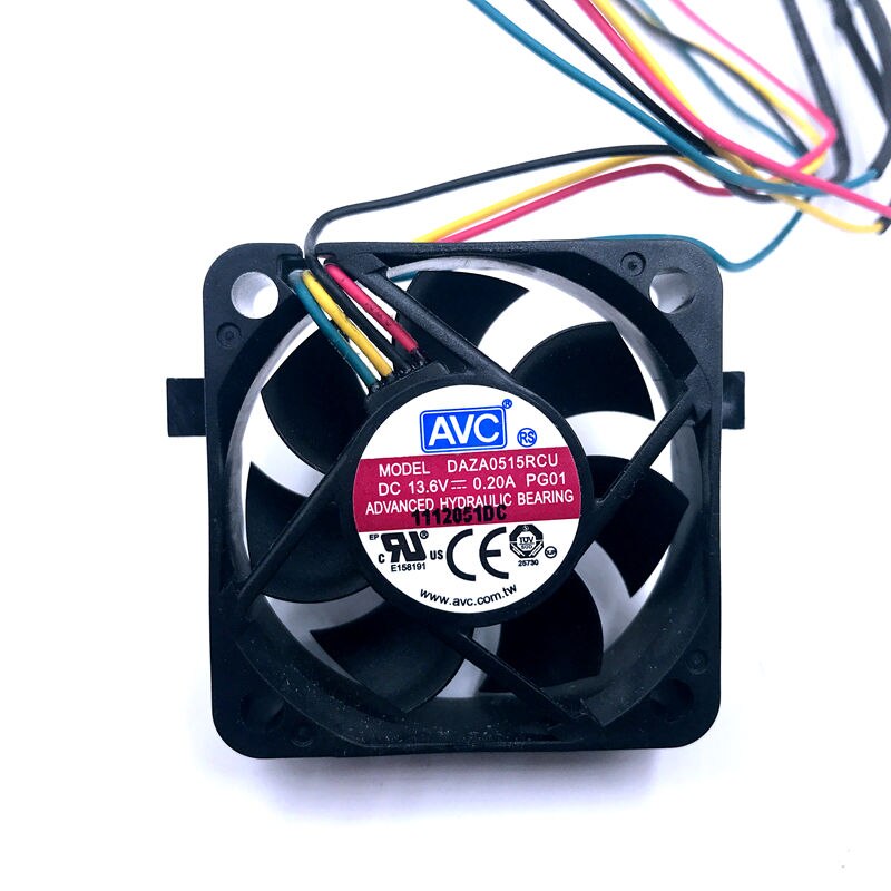 Waterproof Fan     AVC DAZA0515RCU 5CM 5015 Refrigerator Fan DC 13.6V 0.20A
