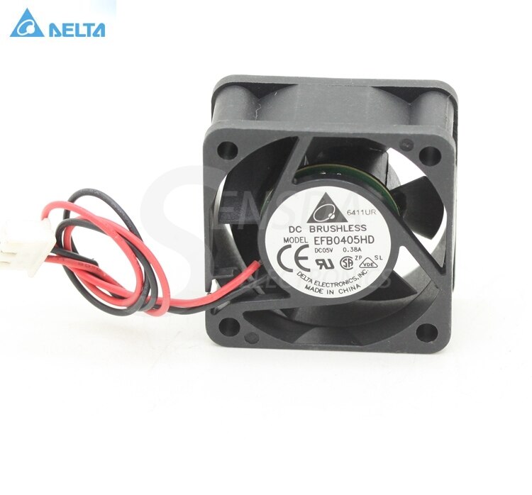 Delta EFB0405HD 4cm 40mm 4020 DC 5V 0.38A Cooler Computer Cpu Server Inverter Cooling Fans Axial