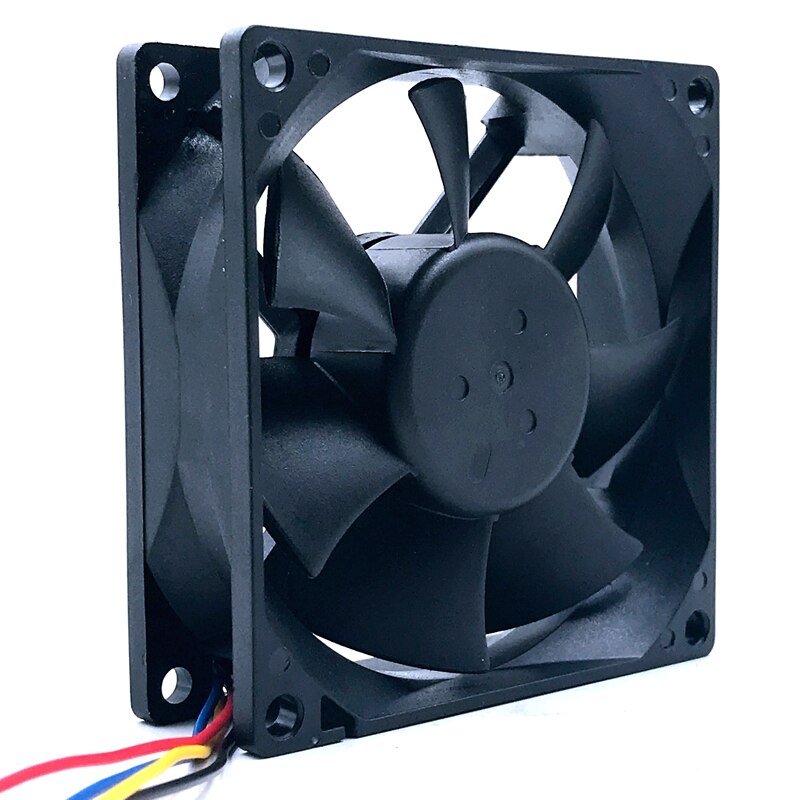 80mm Pwm Cooling Fan 8cm  Sxdool Sxd8025b12l Dual Ball DC 12V 0.12A 3300RPM Replace AFB0812SH AUB0812VH AUB0812SH Cooling Fan
