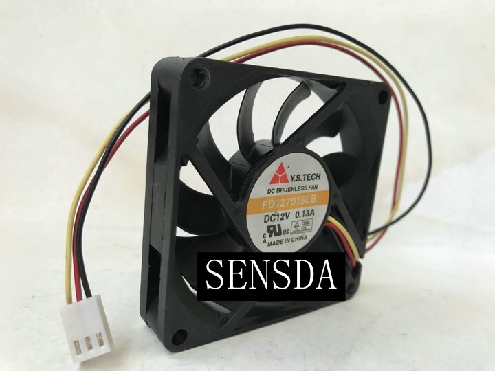 70mm Fan   7CM FD127015LB 7015 12V 0.13A Silent Cooling Fan