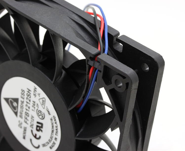 10PCS  Delta FFB1212SH 12025 12cm 120mm DC 12V 1.24A 3-pin Powerful Cooling Fan