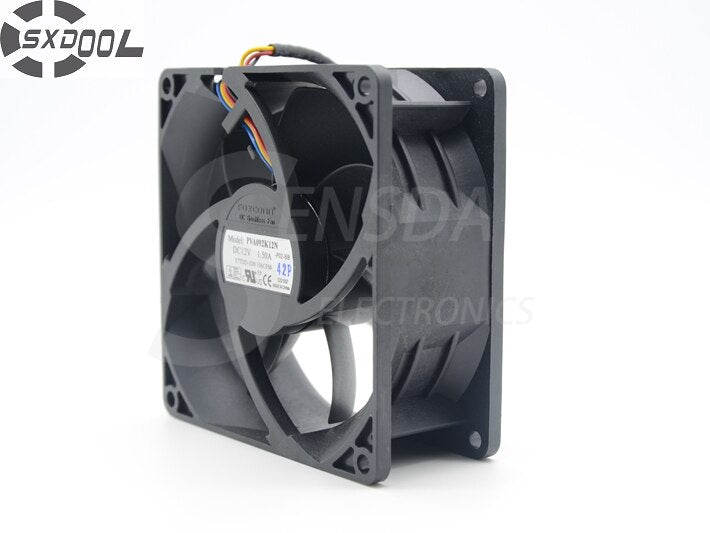 Y1F7R-AOO PVA092K12N 92*92*38 mm 9238 DC 12V 1.50A 106CFM powerful axial cooling fan