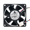AUB0712VH 12V 0.56A 7CM 7025 4-wire PWM Temperature Controlled Cooling Fan   Delta