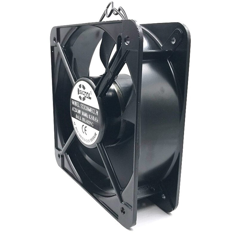 SXDOOL SXD20060B2LM 20CM 200*200*60 MM 20060 220V AC Dual Ball Bearing Axial Industrial Cooling Fan