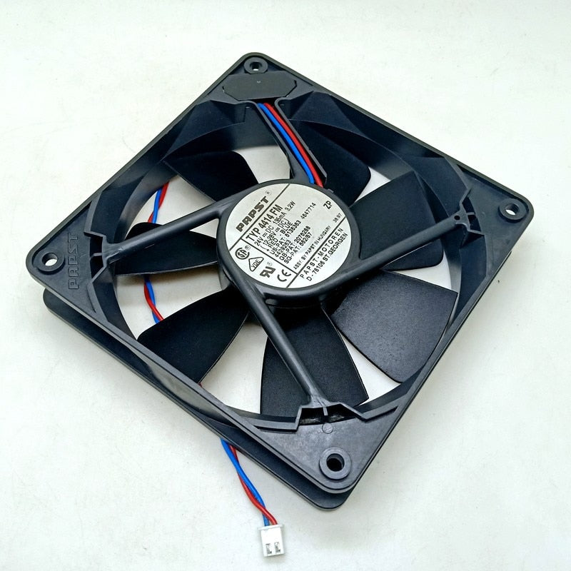 ebmPast 12cm 12025 24V Dual Ball Mute Fan TYP 4414FM 4414 FM Converter Radiator Fan