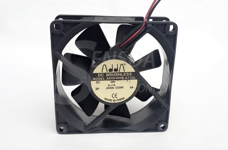 ADDA AD0848HB-A71GL 8025 80mm 8cm DC 48V 0.11A Server Inverter Axial Cooling Fans