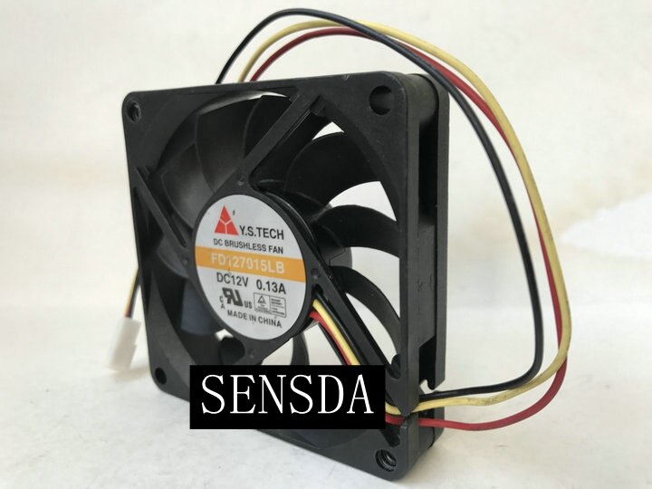 70mm Fan   7CM FD127015LB 7015 12V 0.13A Silent Cooling Fan