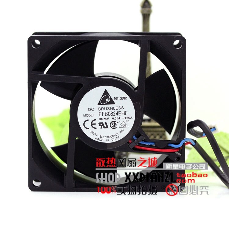 Delta EFB0824EHF 8032 24V 0.35A CT Inverter Cooling Fan 80*80*32mm