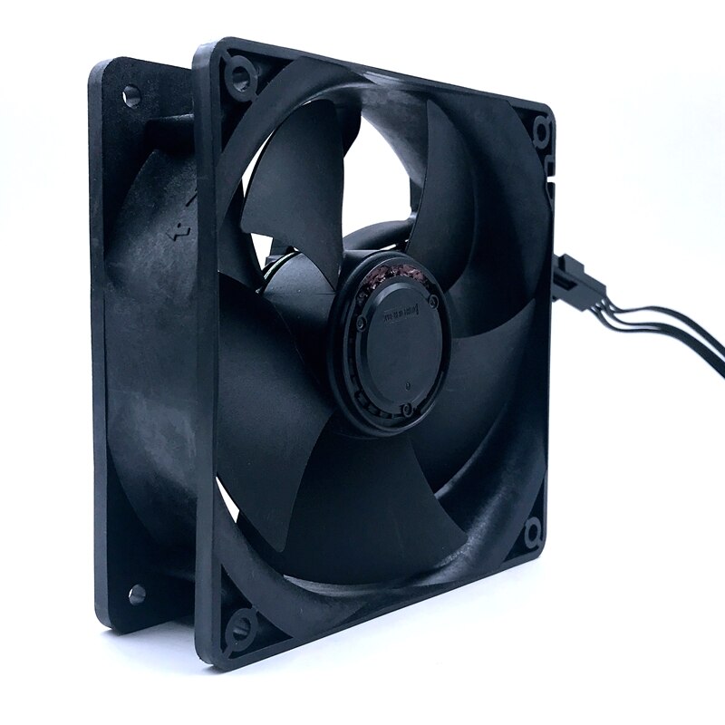 12V 1.85A Nidec V12E12BS1B5-07 12038 120*120*38mm Four Wire Temperature Control Fan  BTC BCH SBTC UBTC Miner Fan S7 S9+ Fan