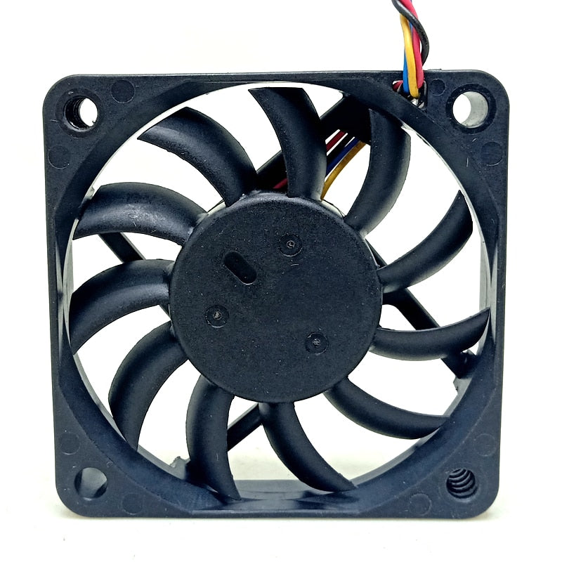 10pcs 60mm Fan Slim   AVC DA06010B12U 10mm Thickness 6010 12V 0.40A Dual Ball Bearing ultra-thin Air Volume Cooling Fan