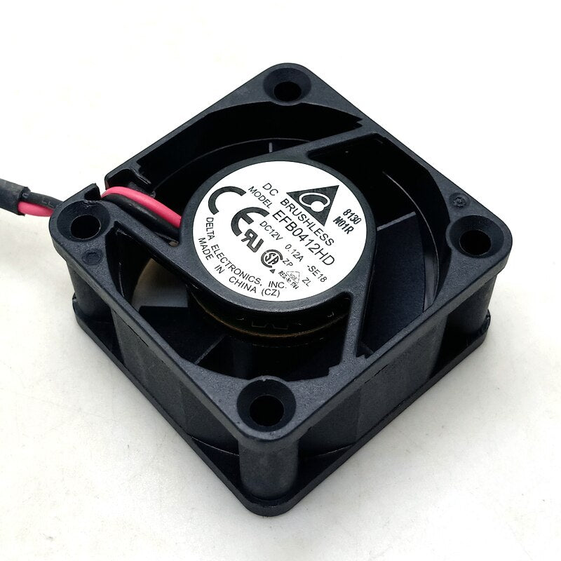40mm fan Delta 4cm 4020 12V Dual Ball bearing EFB0412HD 1U Server North-South Bridge cooling Fan