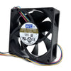 10pcs 80mm Fan  AVC DATB0825B2S 8025 DC 12V 0.84A PWM Speed Winds Cooling Fan