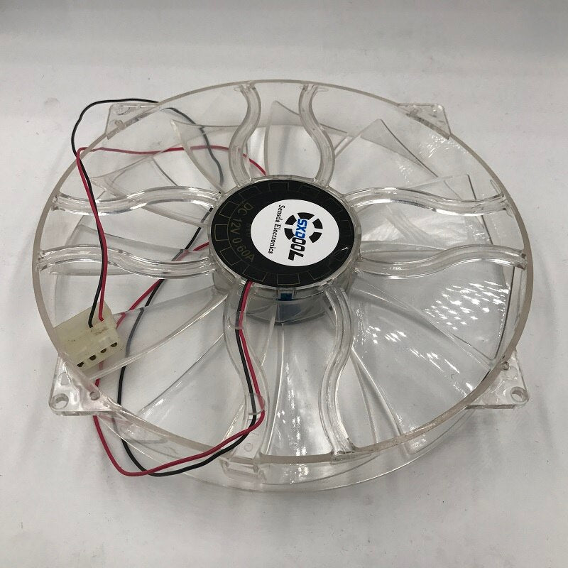 SXDOOL GP D22SL-12H 12V 0.6A 22cm Chassis Fan Quiet Side Of The Chassis Big Fan 22cm Diameter