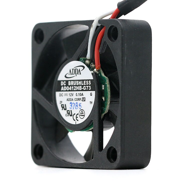 ADDA  AD0412HB-G73 12V 0.10A 4CM 4010 ultra-quiet Mini Cooling Fan 4.95 CFM 4200rpm
