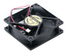 ADDA AD0812HB-A70GL 8025 12V 0.25A 2 Wire Dual Ball Cooling Fan 3000RPM 38.65CFM