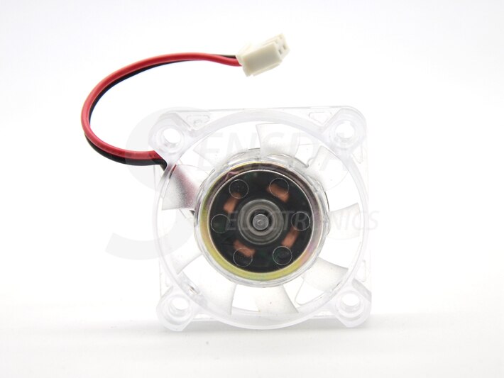 SXDOOL 40mm Blue Led Light Cooling Fan 4010 R124010DM 12V 0.12A 2Wire Cooling Fan