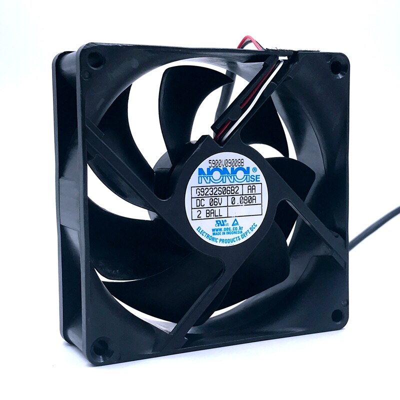 TV Cooling Fan E44W46LCD  Nonoise DC Fan G9232S06B2 92*92*32mm DC 6V 0.08A Low Noise Quiet Silent Cooling 5900V09008B