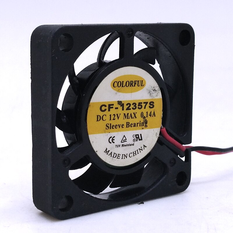 Mini Small Slim Fan 3.5cm 3507 12V ultra-thin Miniature Silent Fan CF-12357S Chip USB Notebook Cooling Fan