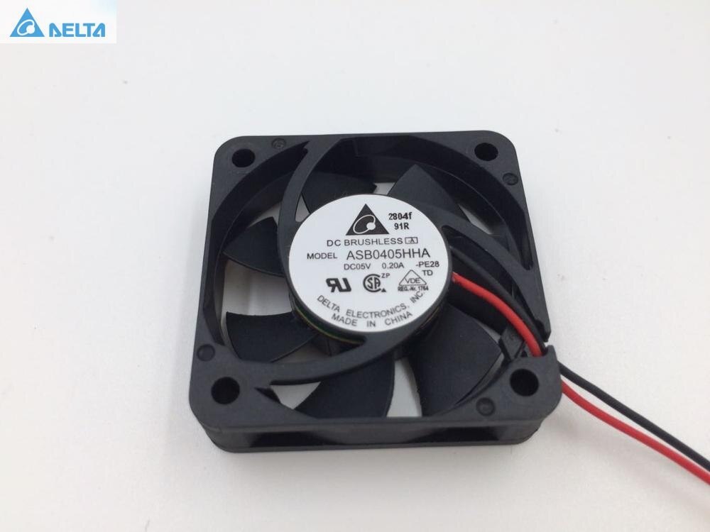 Delta ASB0405HHA 4010 40*40*10mm DC 5V Router Hard Disk Recorder Cooling Fan